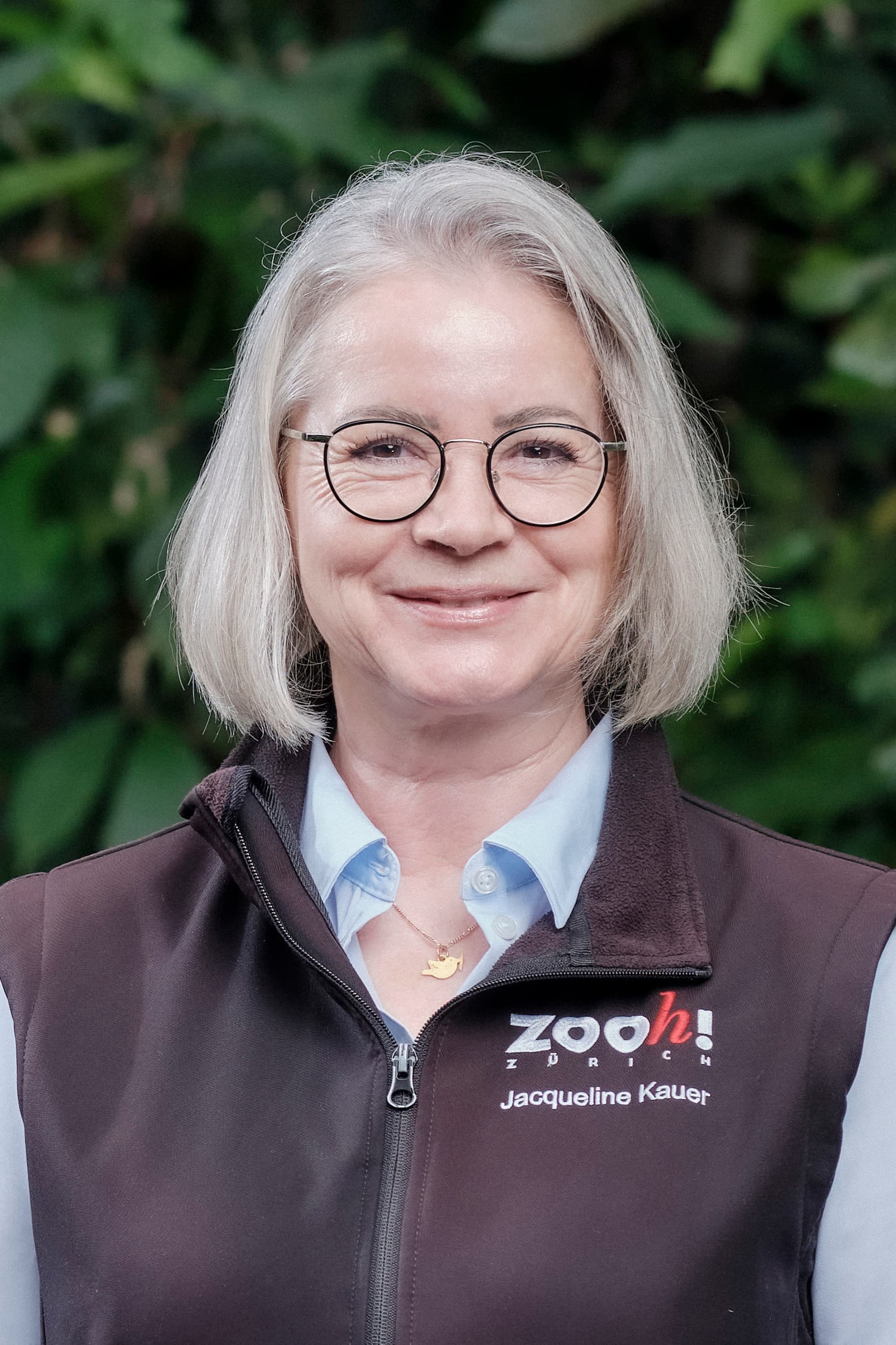 Portrait Jacqueline Kauer, Leiterin Freiwilligenteam Zoo Zürich, Januar 2025.