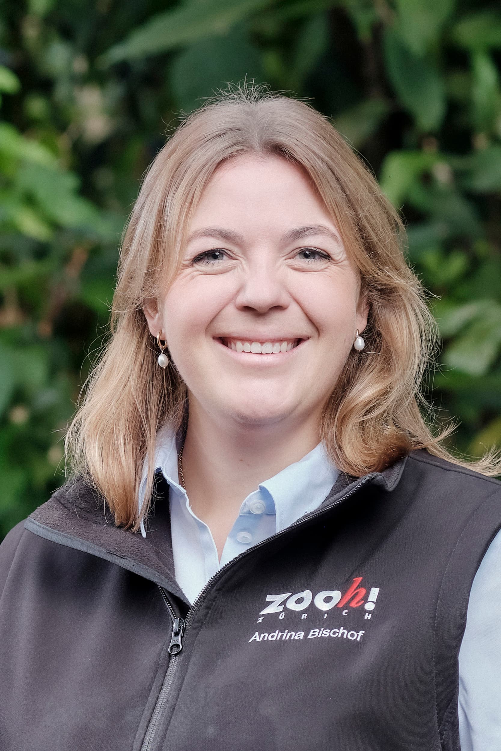 Andrina Bischof, Teamleiterin Veranstaltungen & Schulservice im Zoo Zürich, Januar 2025.