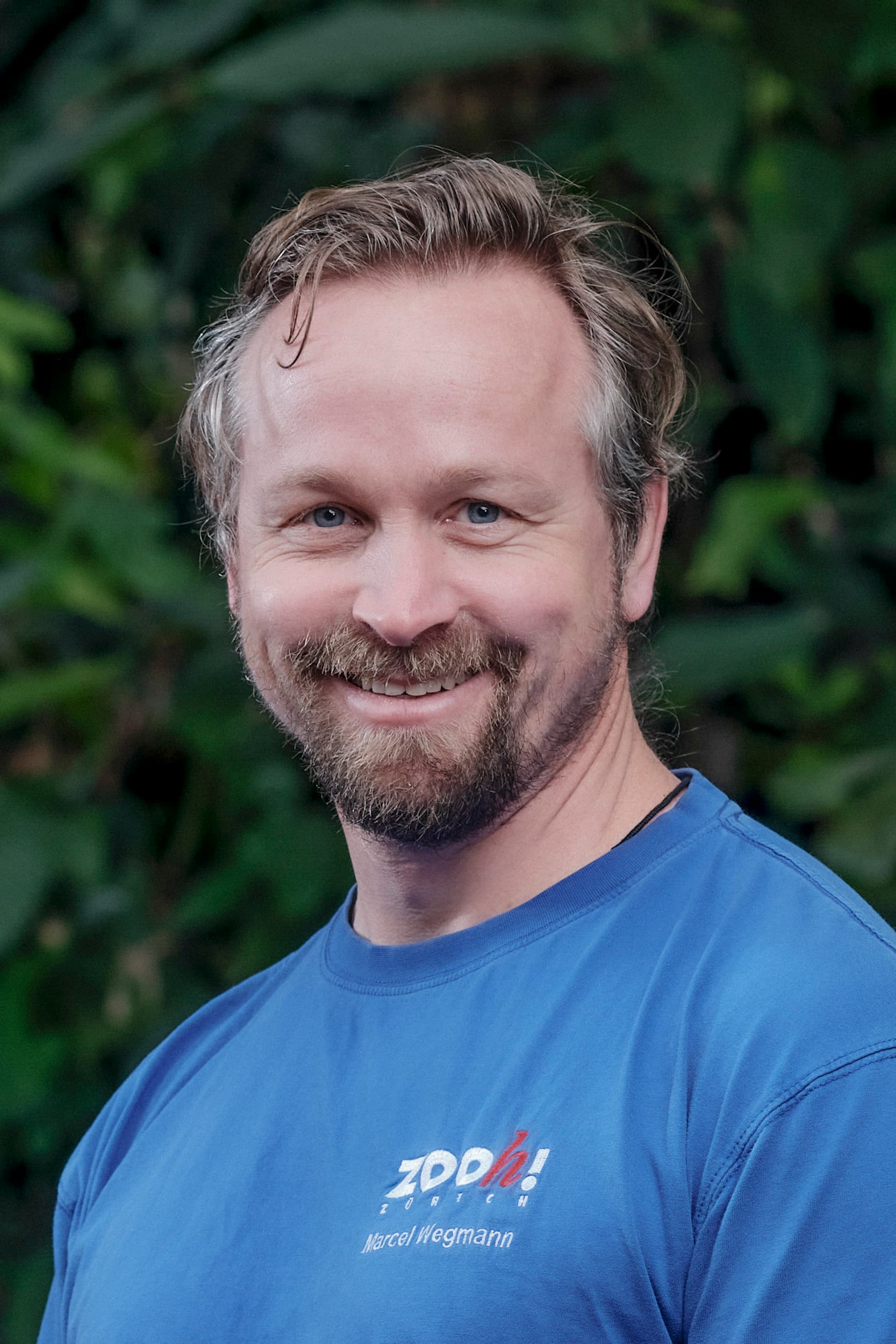 Portraitbild Marcel Wegmann, Leiter Gartenbau und Unterhalt im Zoo Zürich, Januar 2025.