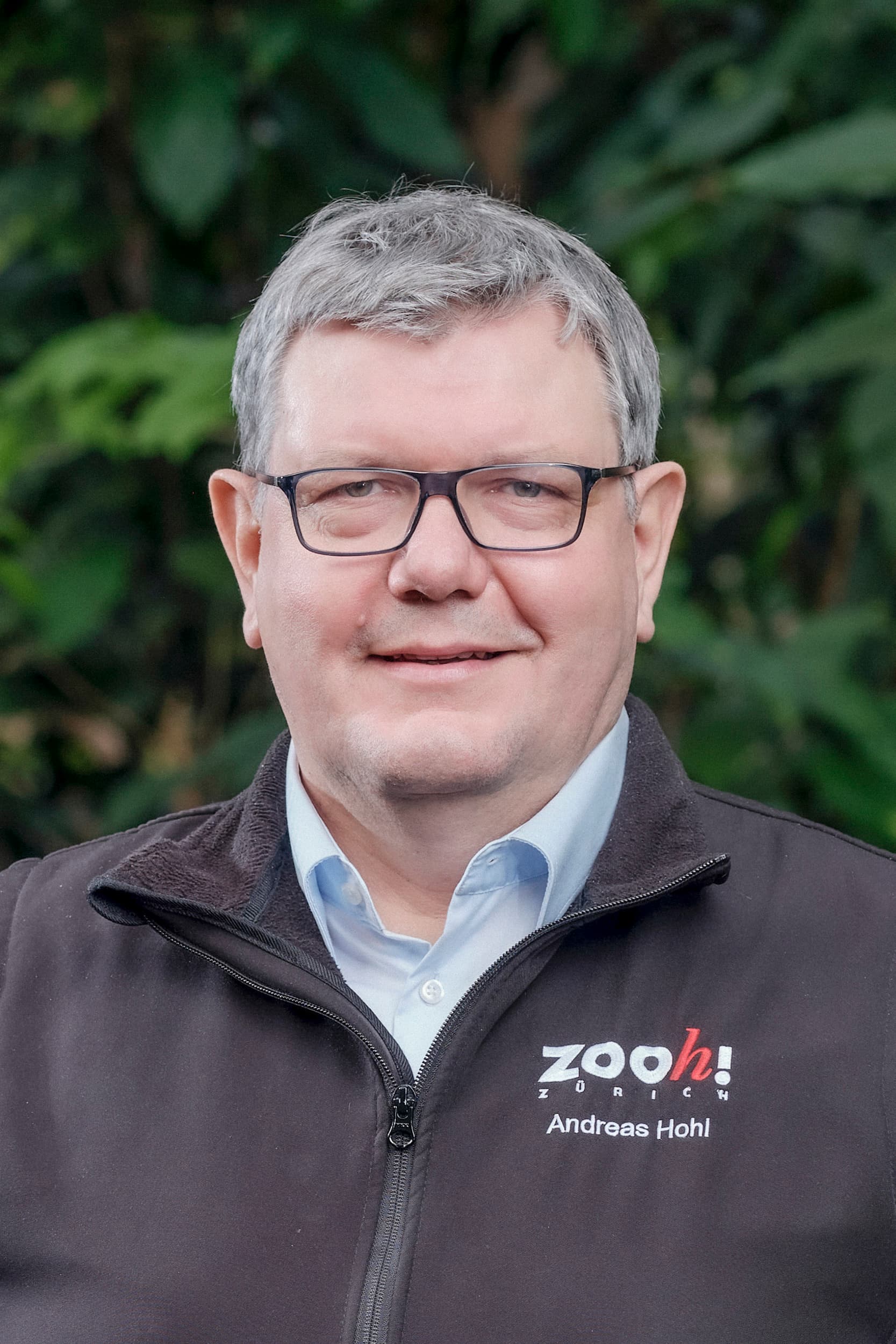 Portraitbild Andreas Hohl, stv. Direktor Zoo Zürich, Leiter Entwicklung & Logistik, Januar 2025.