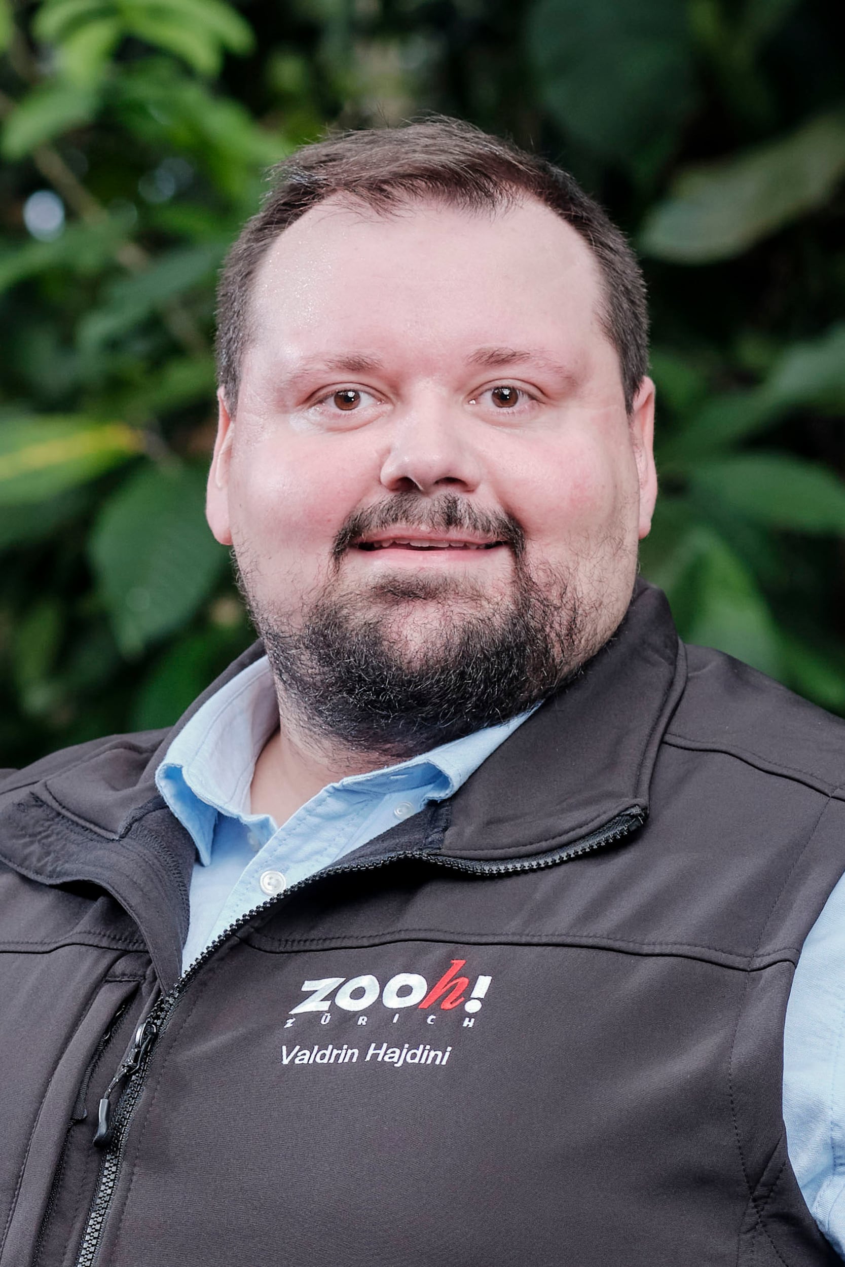 Zoo-Mitarbeiter Valdrin Hajdini