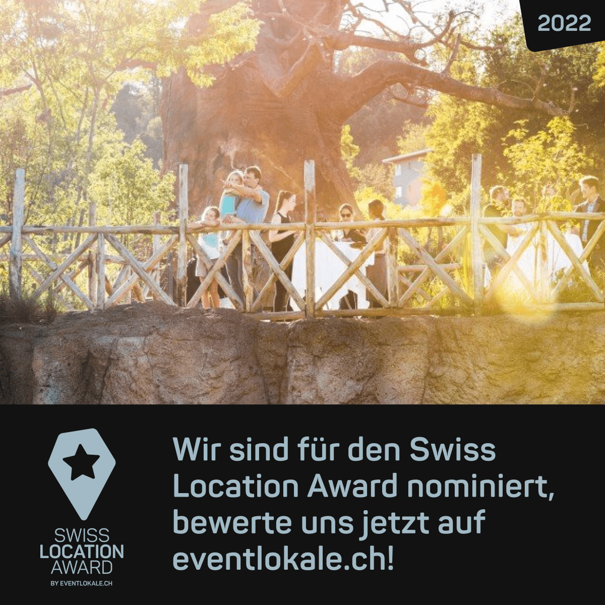 Visual zum Swiss Location Award 2022.
