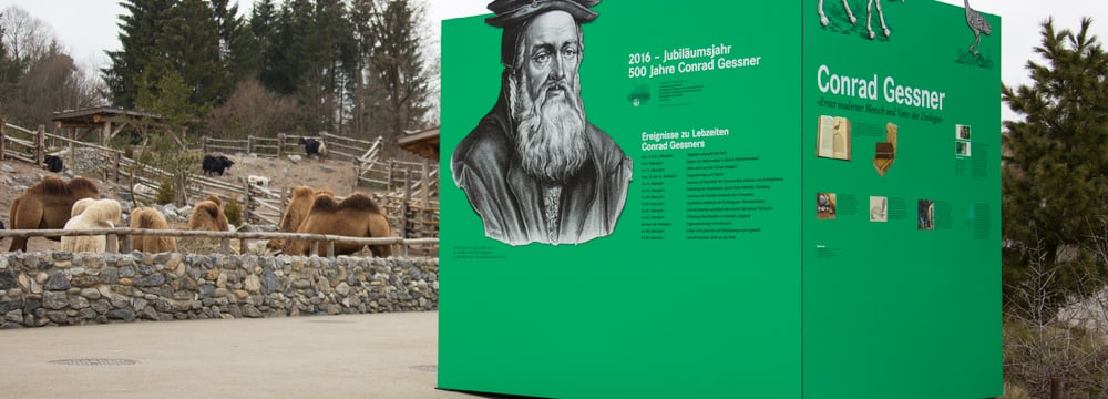 Foto: Zoo Zürich, Rita Schlegel Sonderausstellung Conrad Gessner