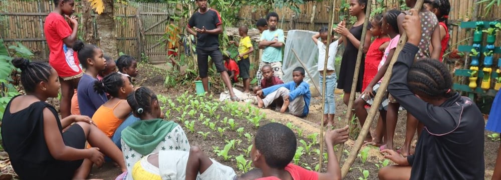 Foto: WCS/Najoro Raharimalala Saturday School im Open Classroom Projekt des Zoo Zürich in Maroantsetra Madagaskar