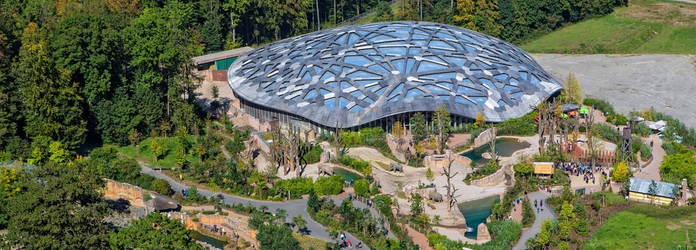 Foto: Sika Schweiz AG, Ricardo Gomez Kaeng Krachan Elefantenpark im Zoo Zürich.