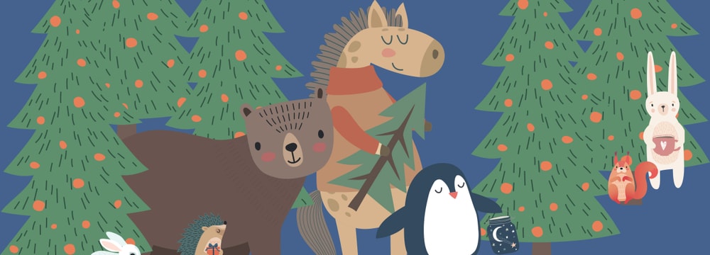 Weihnachtsprogramm für Kinder im Zoo Zürich.