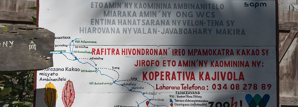 Kooperative Kajivola in Ambinanitelo.