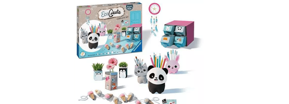 Produktpräsentation des Bastelsets «EcoCreate».