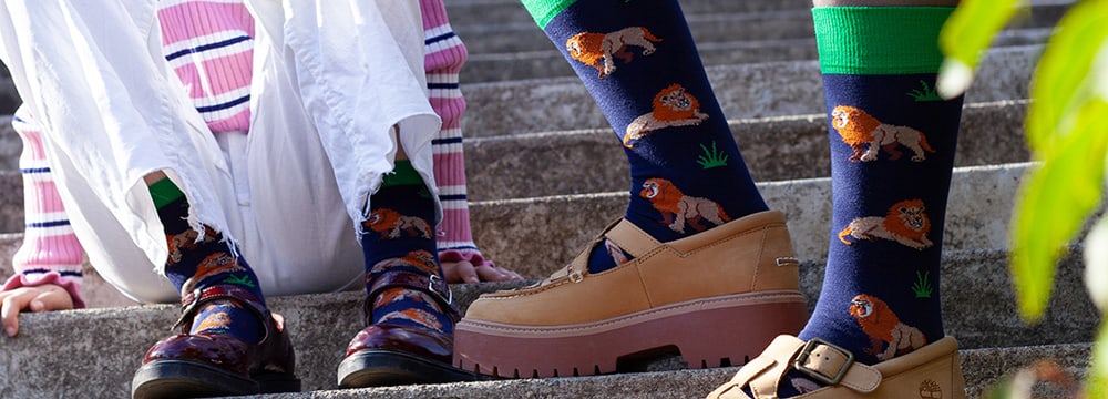 Socks from the Panthera 2025 collection by DillySocks.