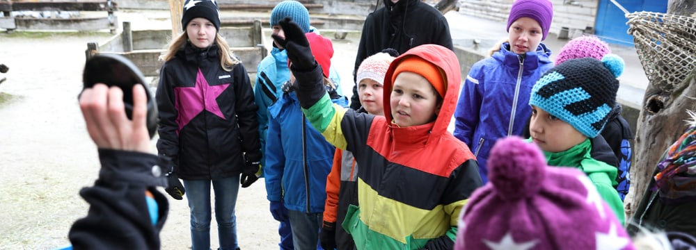 Kinderferienwoche im Zoo, Workshop Tierhaltung, 2016.