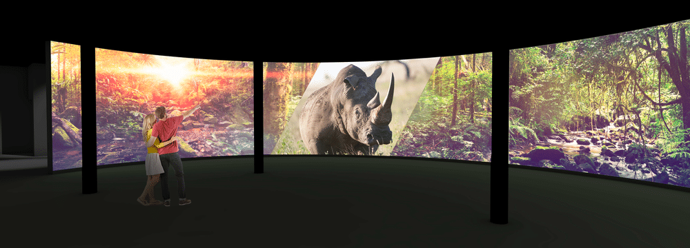 Bild: Steiner Sarnen Schweiz Visualisierung geplantes Naturschutzzentrum.