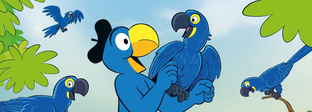 Visual für den Globi-Kindernachmittag im Zoo Zürich.