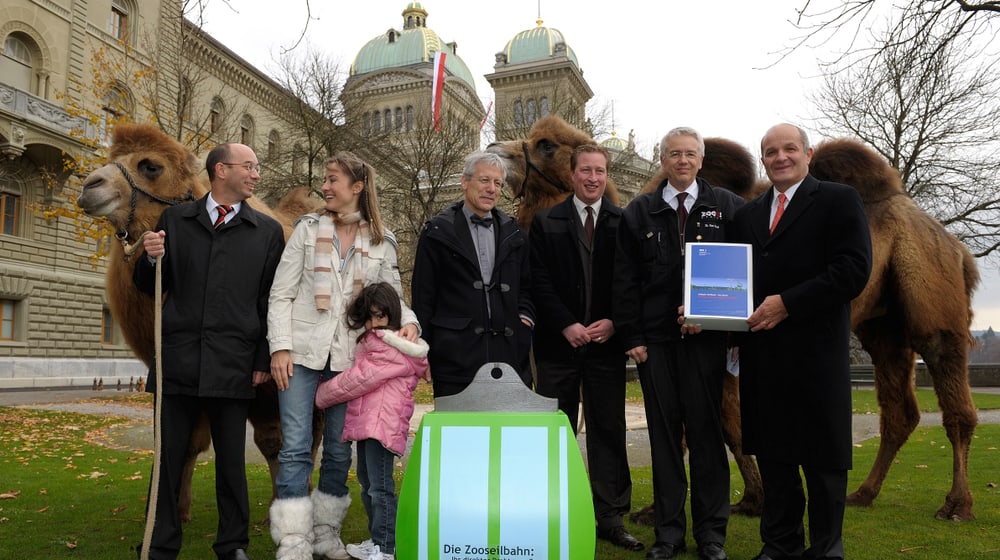  Einreichen 1. Plangenehmigungsgesuch Zooseilbahn in Bern.
