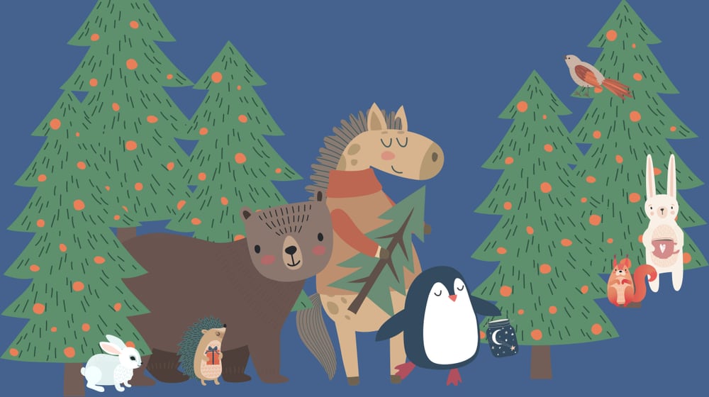 Weihnachtsprogramm für Kinder im Zoo Zürich.