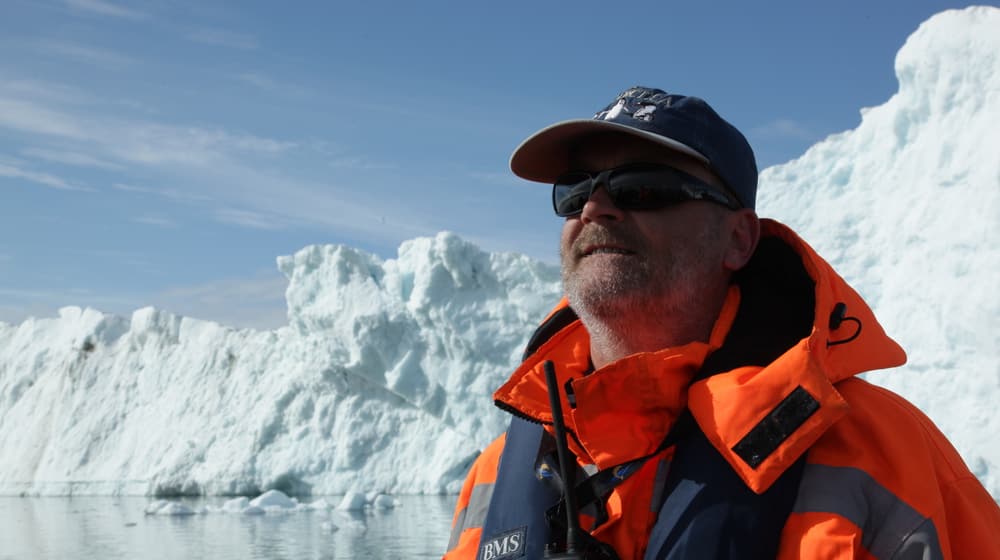Dr. Klemens Pütz, wissenschaftlicher Direktor des Antarctic Research Trust ART.