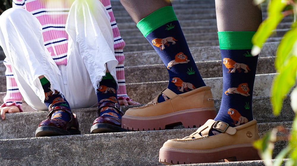 Socken der Panthera-Kollektion 2025 von DillySocks.