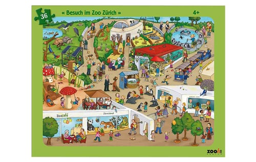 Zooh! Puzzle Besuch im Zoo Zürich