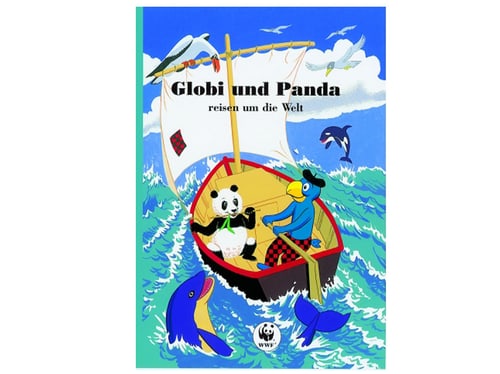 Buch Globi und Panda reisen um die Welt