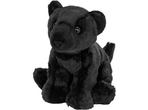 black panther plush animal