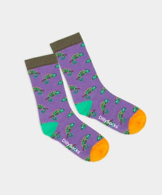 DillySocks Zooh! Lil Masoala Charmeleon
