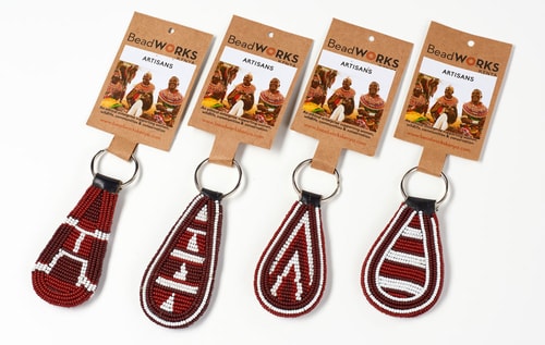 Schlüsselanhänger Artisans von Beadworks Kenya