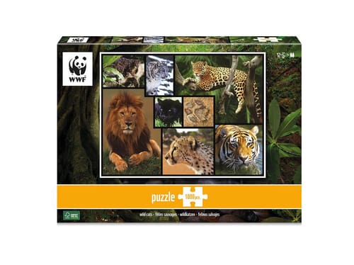 Wildkatzen Puzzle von Ambassador