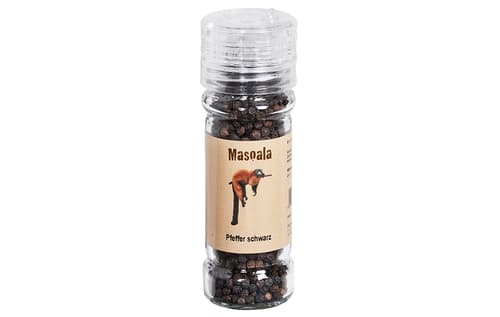 Masoala Pfeffermühle schwarz