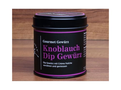 Gurinder Knoblauch Dip Gewürz 90 g