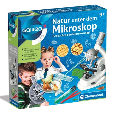 Clementoni Natur unter dem Mikroskop 