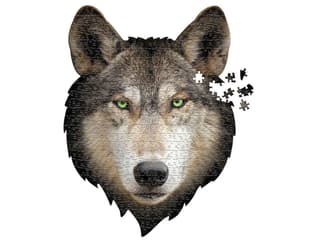 Shape Puzzle Wolf