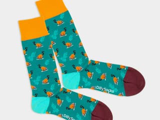 DillySocks Zooh! Red Ruffed Lemur