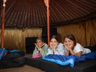 Bild vom Nachtwandeln in der Mongolischen Steppe des Zoo Zürich.