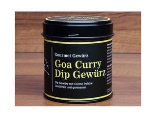 Gurinder Goa Curry Dip Gewürz 80 g