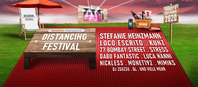 Distancing Festival 2020 header