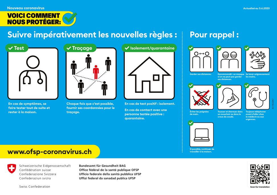 BAG-Plakat COVID-19