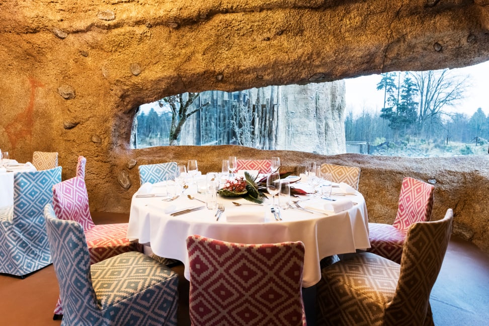 Kifaru-Lounge im Giraffenhaus in der Lewa Savanne.
