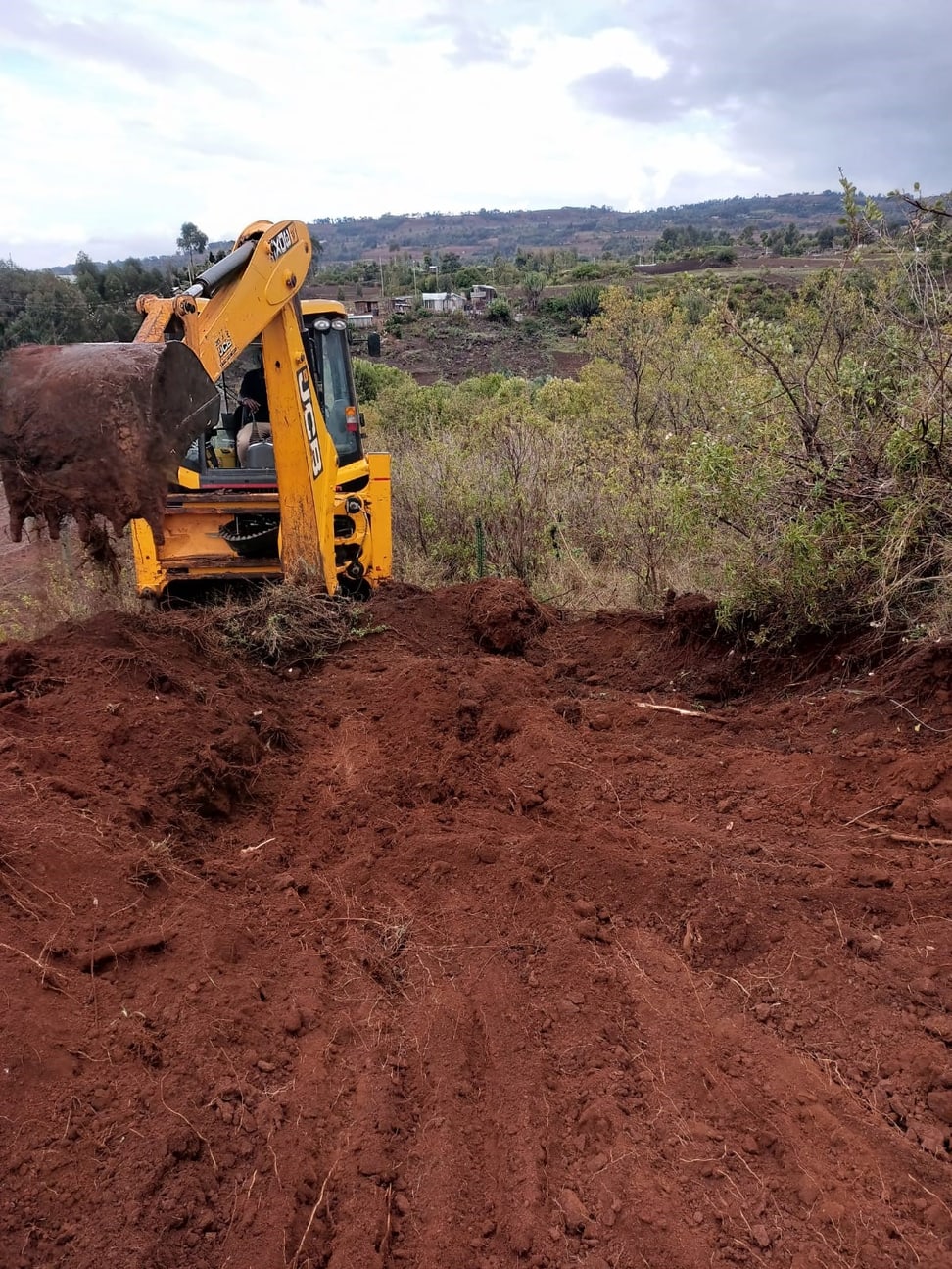 Bauarbeiten für das Subuiga-Staudammprojekt in Kenia.