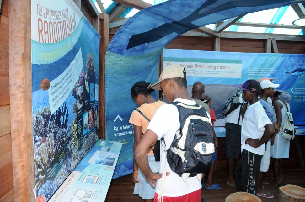 Informationszentrum MaMaBay Environmental Campus.