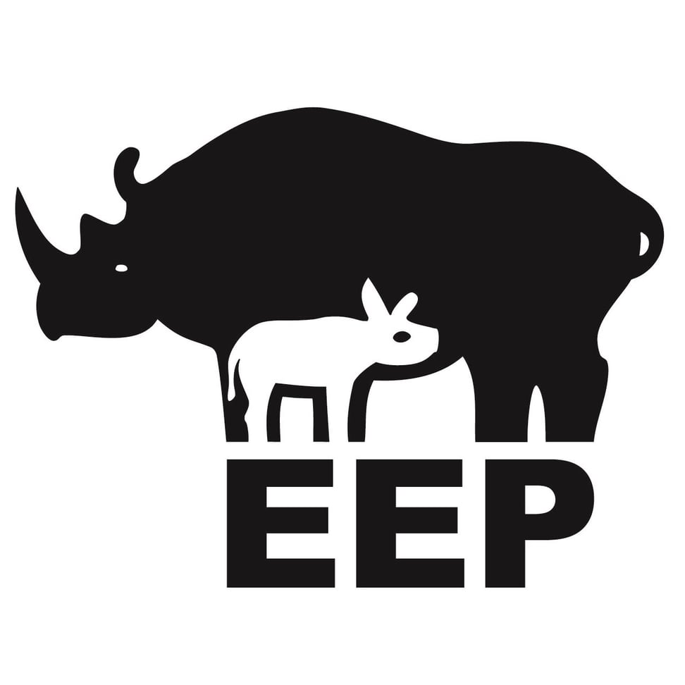 Logo der Ex-situ Programmes EEP des Europäischen Zooverbands EAZA.