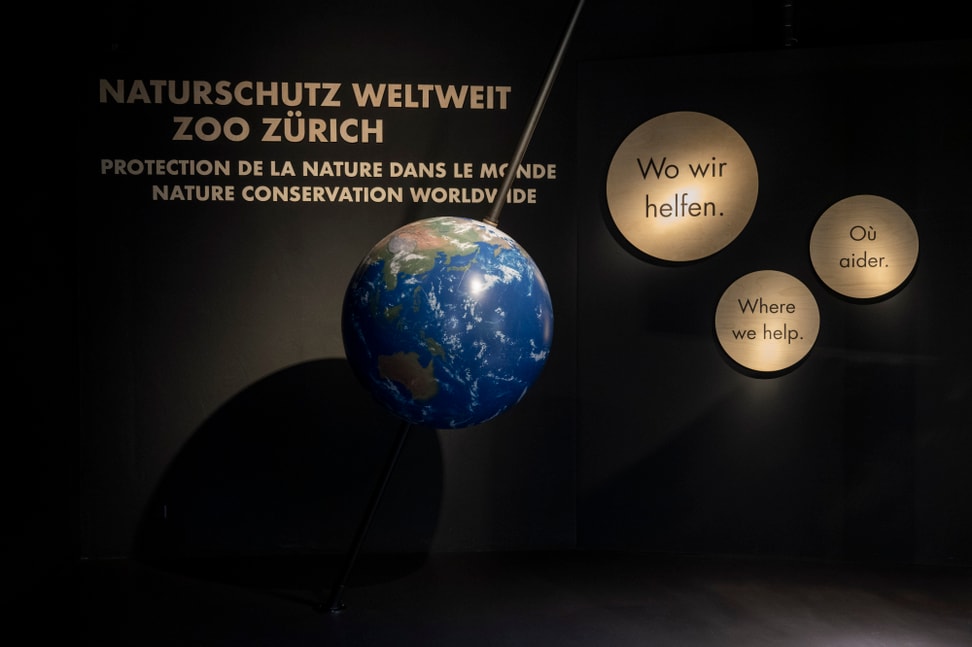 Neues Naturschutzzentrum des Zoo Zürich.