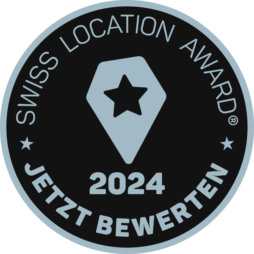 Visual für den Swiss Location Award 2024.