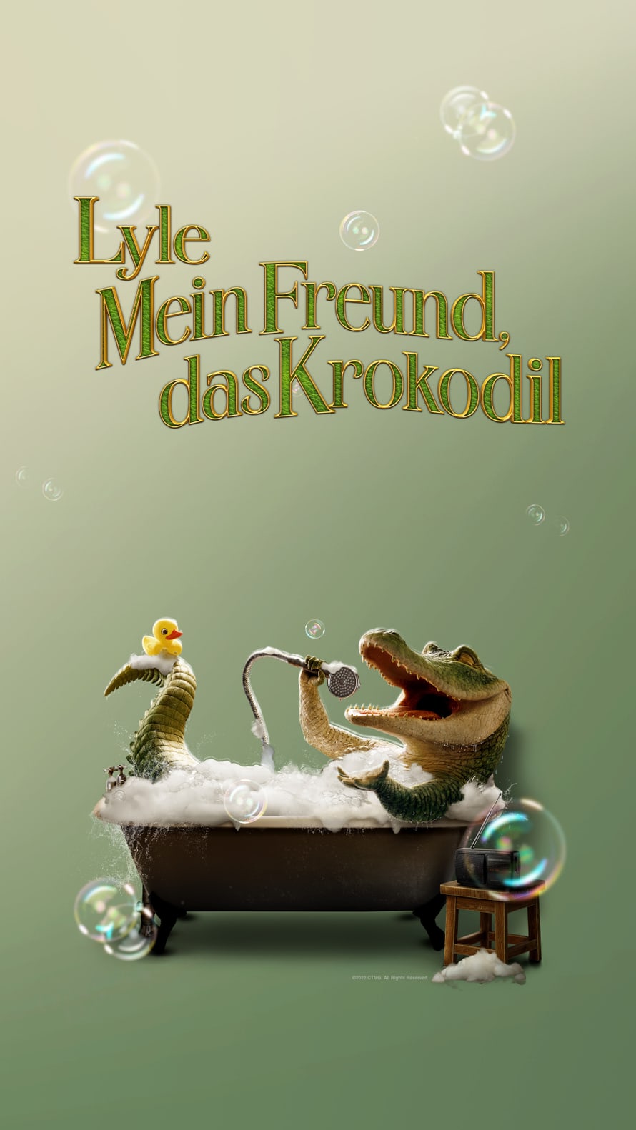 Bild: Sony Pictures Releasing Switzerland GmbH Poster zum Kinofilm «Lyle, Lyle, Crocodile».