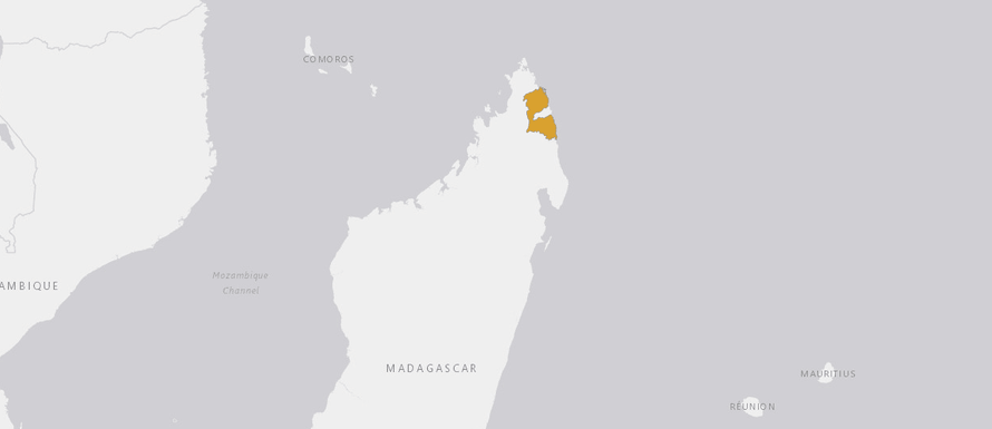 Verbeitung Varatraza-Madagaskar-Hechtling Verbeitung Varatraza-Madagaskar-Hechtling
