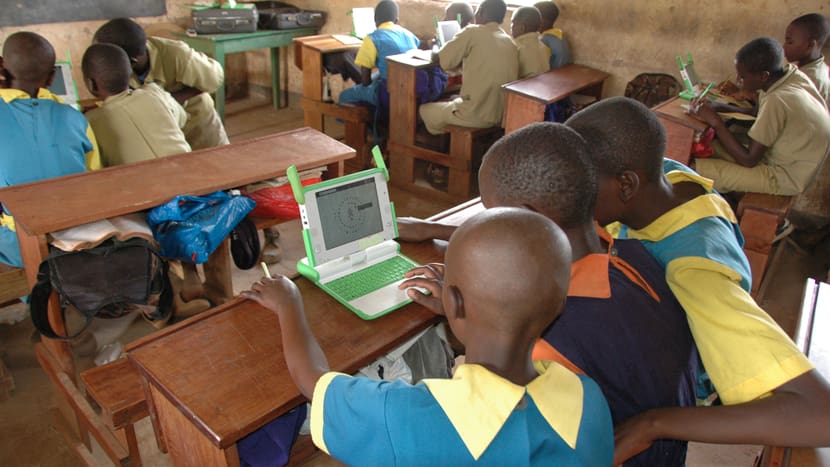 Kinder im Lewa-Bildungszentrum im LWC in Kenia.