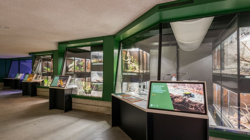 Research station at Zoo Zurich.