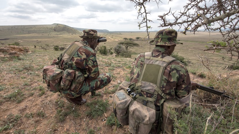 Foto: Zoo Zürich, Martin Bauert Mitglieder des Anti Poaching Units des Lewa Wildlife Conservany in Kenia.