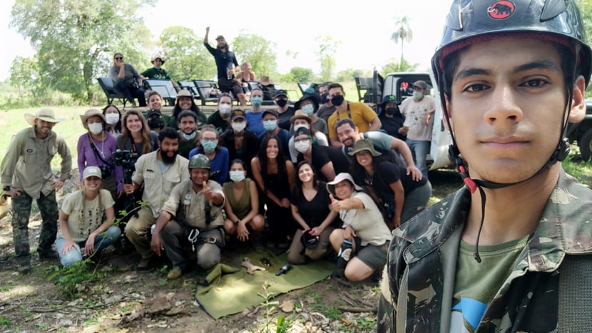 Foto: Hyacinth Macaw Project, Wesley Leite Hyazinthara-Projekt im Pantanal.