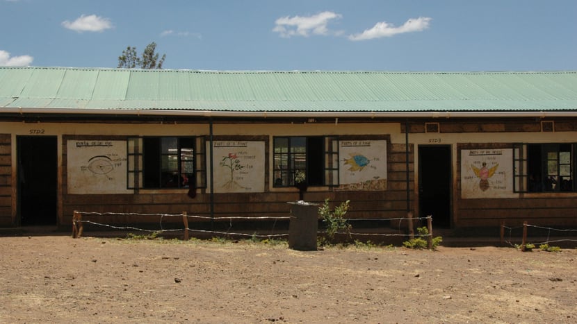 Lewa-Bildungszentrum im LWC in Kenia.