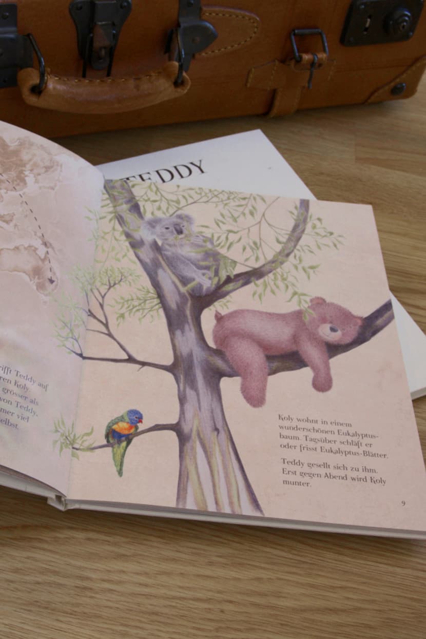 Foto: zvg Produktbild des Buchs «Teddy auf Entdeckung der Bären dieser Welt».