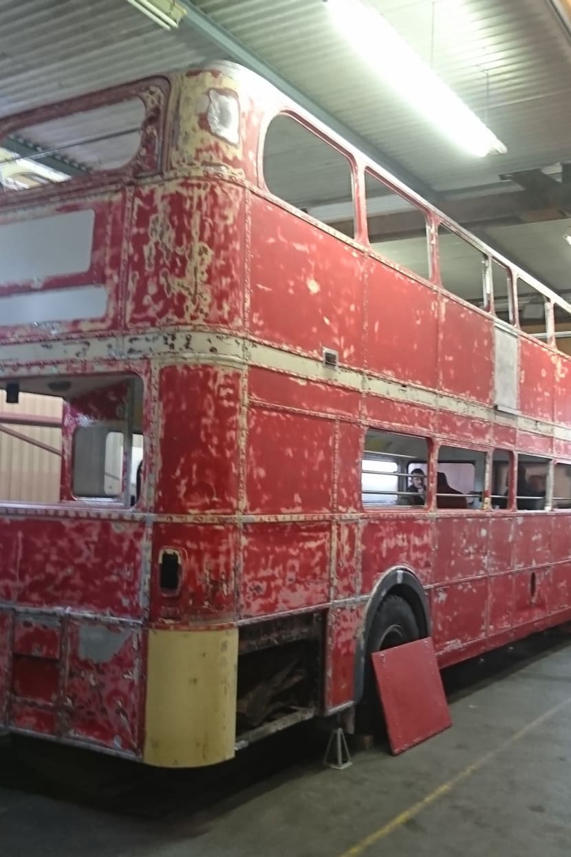 Safaribus im Workshop.